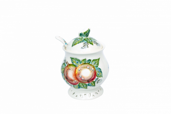 Сахарница Серебрянный дождь (Яблоки)